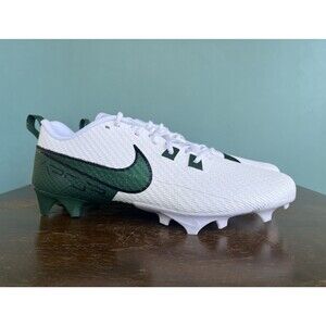 Nike Vapor Edge Speed 360 2 White/Green Football Cleats Men's Size 13 FQ4045-101